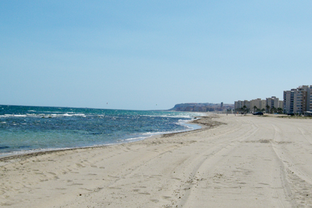 Playa de Los Saladares, Elche, Alicante