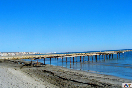 Playa canina La Gola, Isla Cristina, Huelva