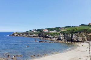 Playa El Rinconin, Gijón, Asturias