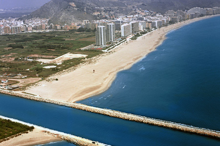 Playa Escollera Norte, Dénia, Alicante, Valencia