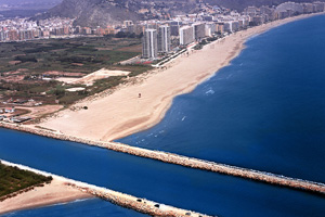Playa Escollera Norte, Dénia, Alicante, Valencia