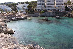 Playa Cala Blanca, Andratx, Mallorca, Baleares