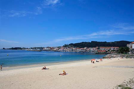 Playa Cunchiña Corveira, Cangas, Pontevedra, Galicia